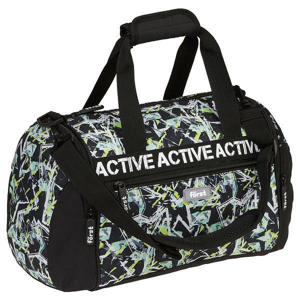 УЦЕНКА - Сумка Först "Abstract" 23*32*20см, 1 отделение, 3 кармана (осн 351789)