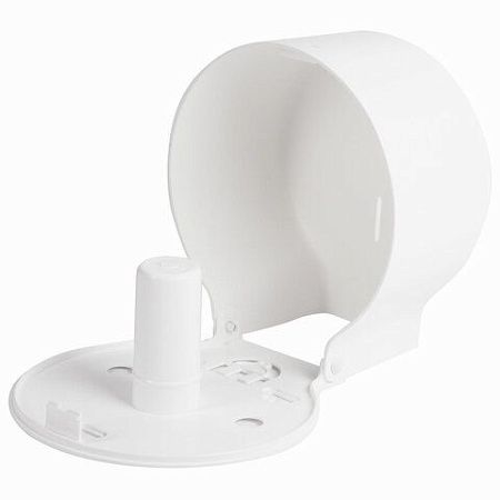 Диспенсер для туалетной бумаги LAIMA PROFESSIONAL ORIGINAL (Система T2), малый, белый, ABS, 605766 