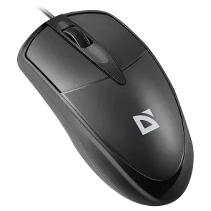 Мышь Defender Trace MB-989, USB, черный, 3btn+Roll