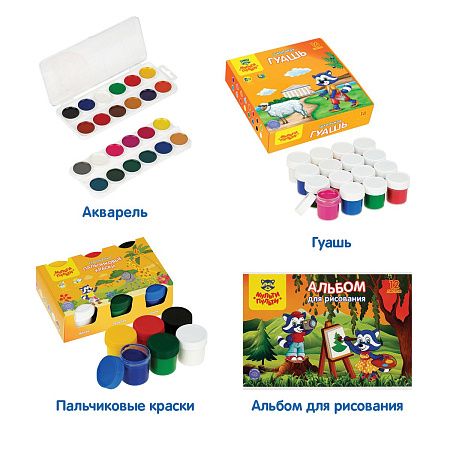Набор развития детей Мульти-Пульти с Еленой Куликовой, для детей 5-7 лет 