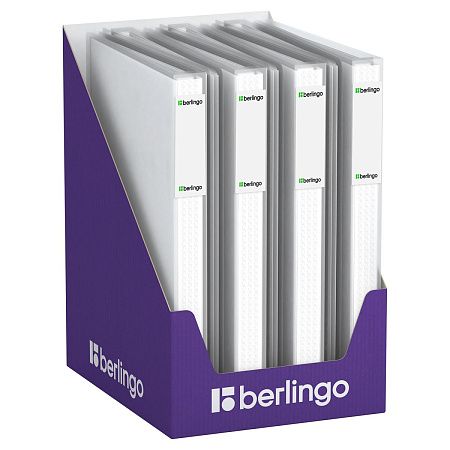 Папка с 60 вкладышами Berlingo "No Secret", 30мм, 700мкм, полупрозрачная, с внутр. карманом 