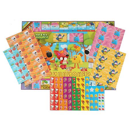 Игра настольная Умные игры "Миллионер. Ми-ми-мишки", картоннная коробка