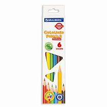 Карандаши цветные BRAUBERG PREMIUM, 6 цветов, пластиковые, трехгранные, грифель мягкий 3 мм, 181660 Карандаши цветные BRAUBERG PREMIUM, 6 цветов, пластиковые, трехгранные, грифель мягкий 3 мм, 181660