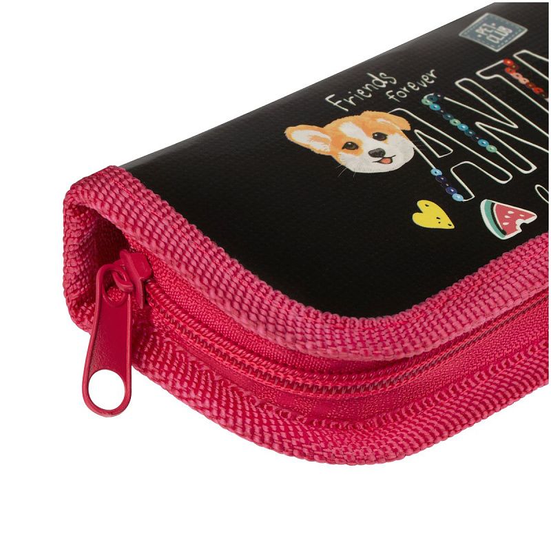 Пенал 1 отделение, 190*60 ArtSpace "Funny Cats", ламинированный картон 