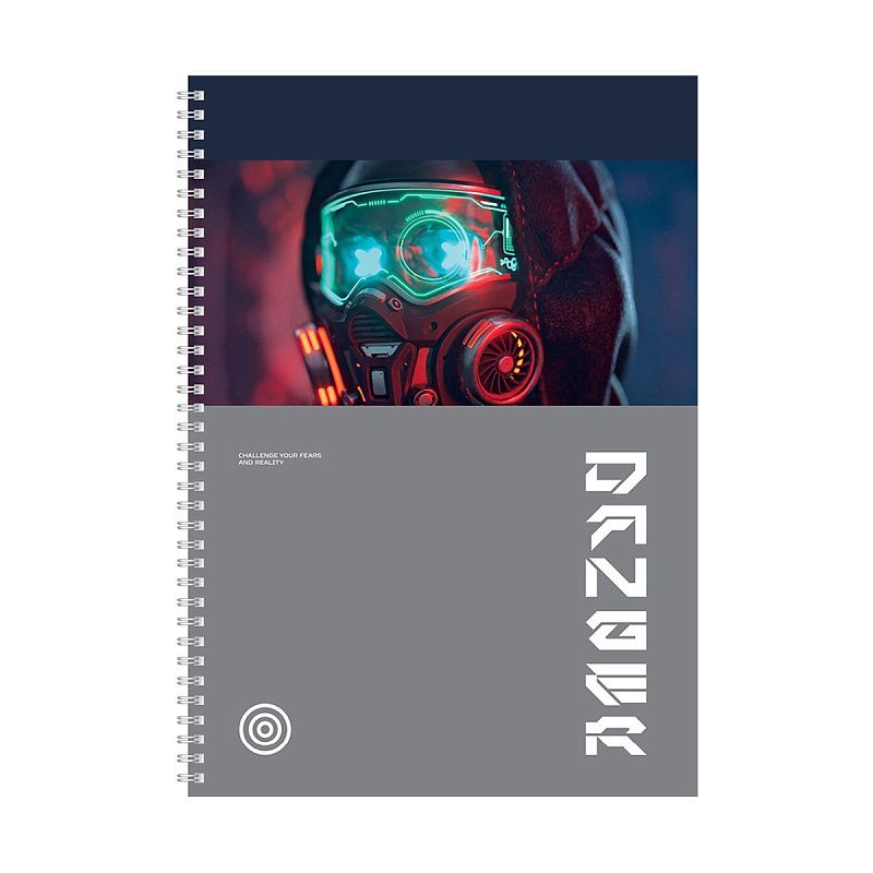 Тетрадь 96л., А4, клетка, на гребне BG "Будущее"