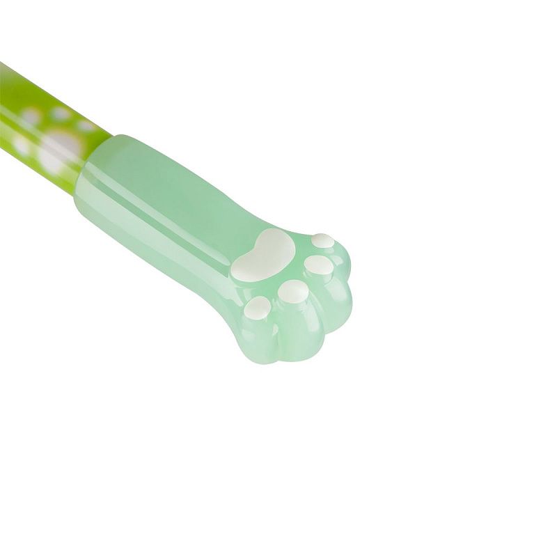 Ручка шариковая MESHU "Paw" 12шт., синие, 0,7мм, корпус ассорти, европодвес 