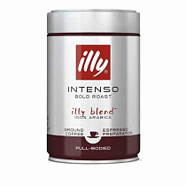 Кофе молотый ILLY "Intenso" ИТАЛИЯ, 250 г, ж/б, 46