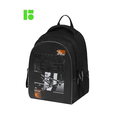 Рюкзак Berlingo inStyle "Now or never" 41*27*20см, 3 отделения, 2 кармана, эргономичная спинка 