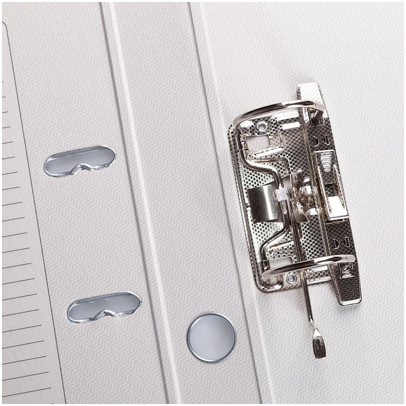 Папка-регистратор OfficeSpace, 50мм, бумвинил, с карманом на корешке, бирюзовая 