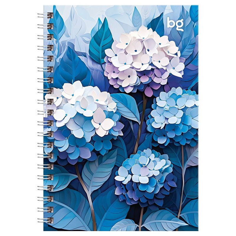 Записная книжка А6 80л., на гребне BG "Paper art"