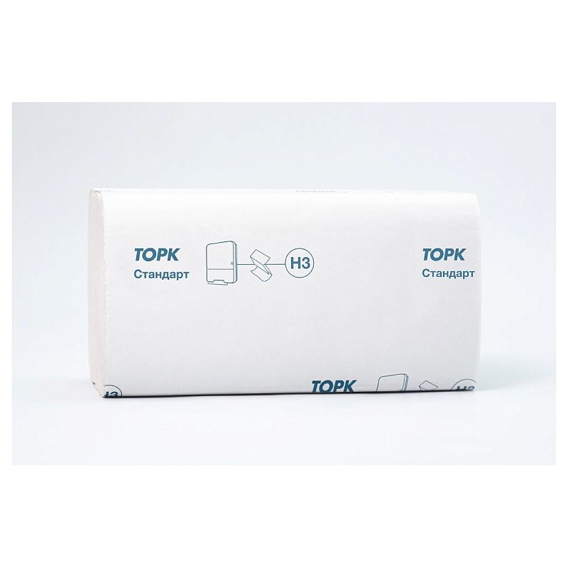 Полотенца бумажные лист. Tork "Universal"(ZZ-сл)(H3) 1-слойные, 250л/пач., 23*23см, белые 