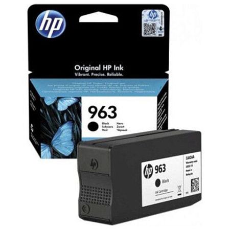 Картридж струйный HP (3JA26AE) для HP OfficeJet Pro 9010/9013/9020/9023, №963 черный, ресурс 1000 страниц 