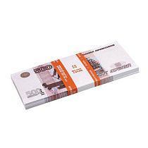 Деньги шуточные "500 рублей", упаковка с европодвесом, AD0000104