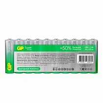 Батарейки GP Super, AA (LR6,15А), алкалиновые, пальчиковые, КОМПЛЕКТ 10 шт., в пленке, 15A-2CRB10, GP 15A-2CRB10