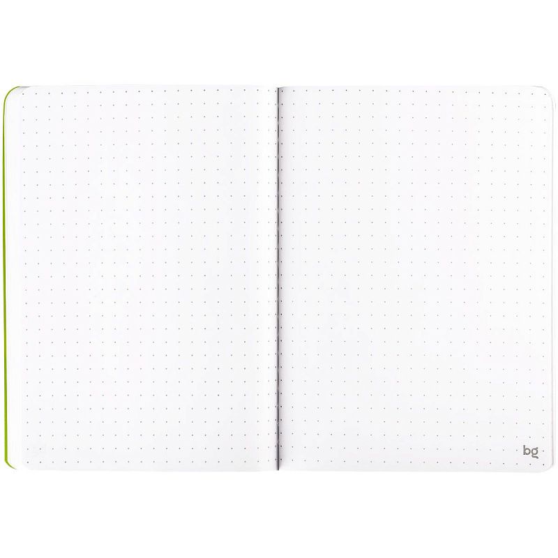 Записная книжка А6 50л. на сшивке BG "Neotone", желтый, фактурное тиснение, блок в точку 80г/м2