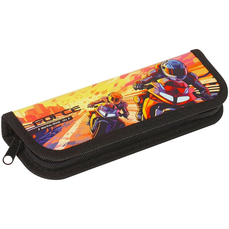 Пенал 1 отделение, 190*60 ArtSpace "Moto", ламинированный картон 