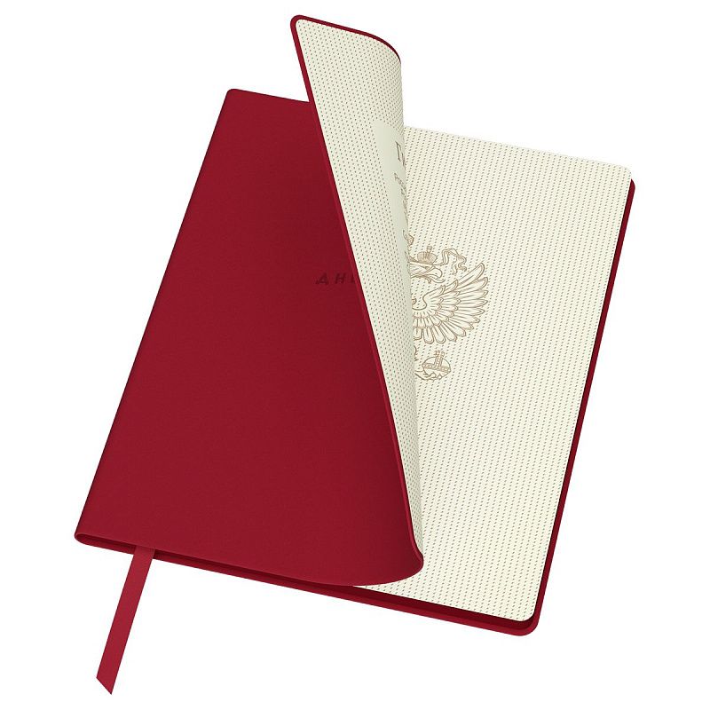 Дневник 1-11 кл. 48л. (ЛАЙТ) BG "Total red", иск. кожа, тиснение, цветн. срез, ляссе