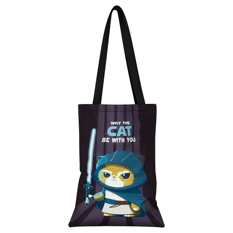 Сумка-шоппер ArtSpace"Cat", 31*39см. с карманом 