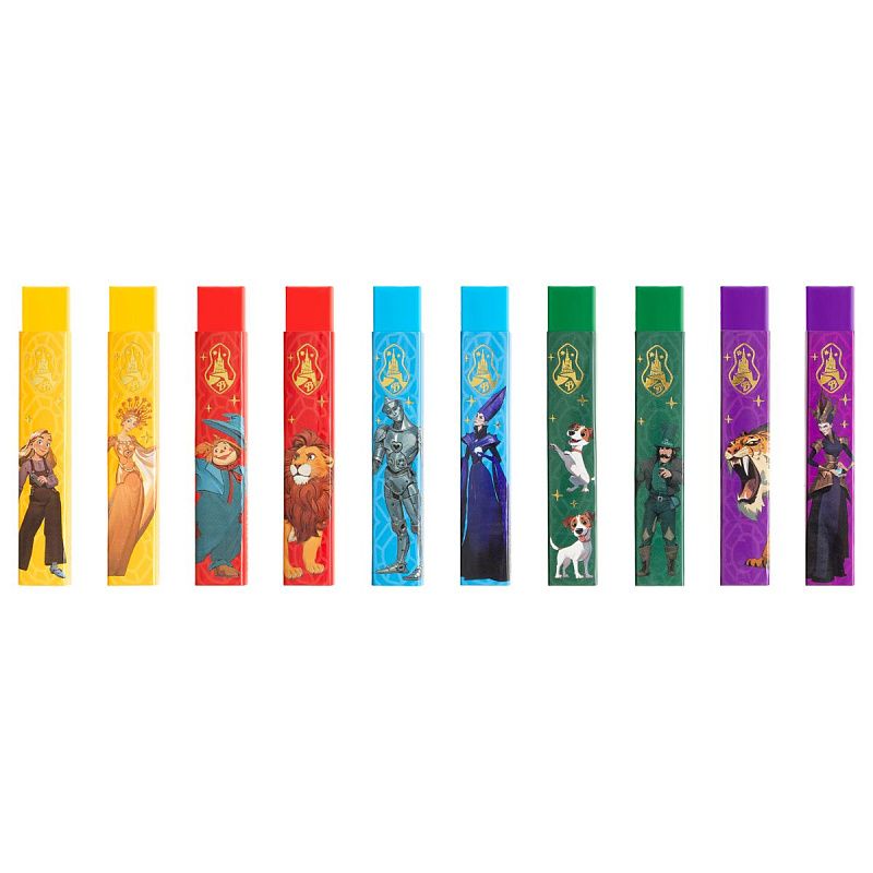 Ластик Мульти-Пульти "Волшебник Изумрудного Города", прямоугольный, 84*13*10мм, ПВХ 