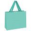 Пакет подарочный 32*26*12см MESHU "Monocolor. Tiffany", отд. фольгой, матовая ламинация