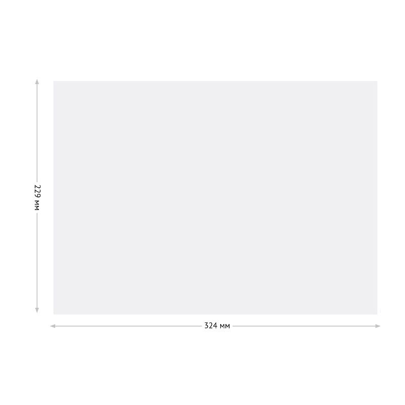 Конверт C4, OfficeSpace, 229*324мм, б/подсказа, б/окна, отр. лента, термоусадка