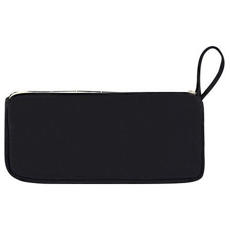 Пенал мягкий BRAUBERG, 1 отделение, карман на липучке, значок, 22х10х6 см, Black checkered, 273579 