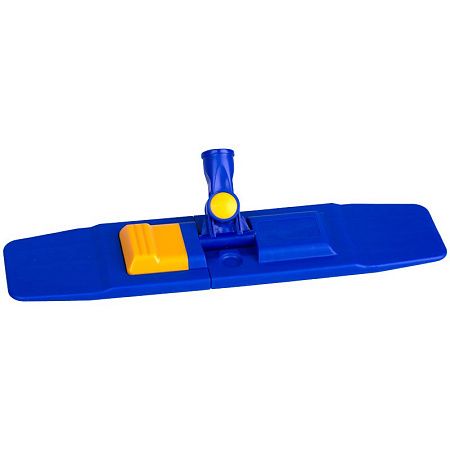 Швабра OfficeClean Professional, телеск. ручка,пласт. держ. 40см, насадка МОП микрофибра/абразив(карман)