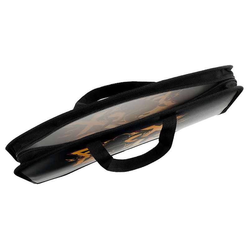 Папка с ручками А4 ArtSpace "Bmx", пластик, на молнии, 40мм 