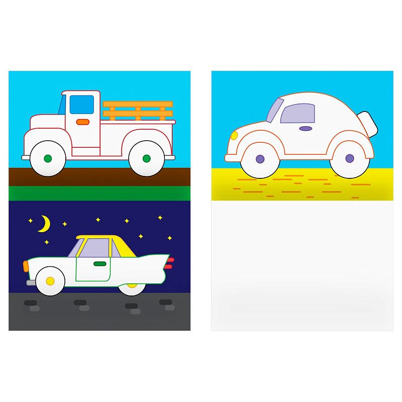 Раскраска А5 ТРИ СОВЫ "Для малышей. Выпуск 1", 8стр., цветной фон