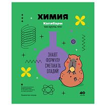 Тетрадь предметная 40л. BG "Записки школьника" - Химия, эконом