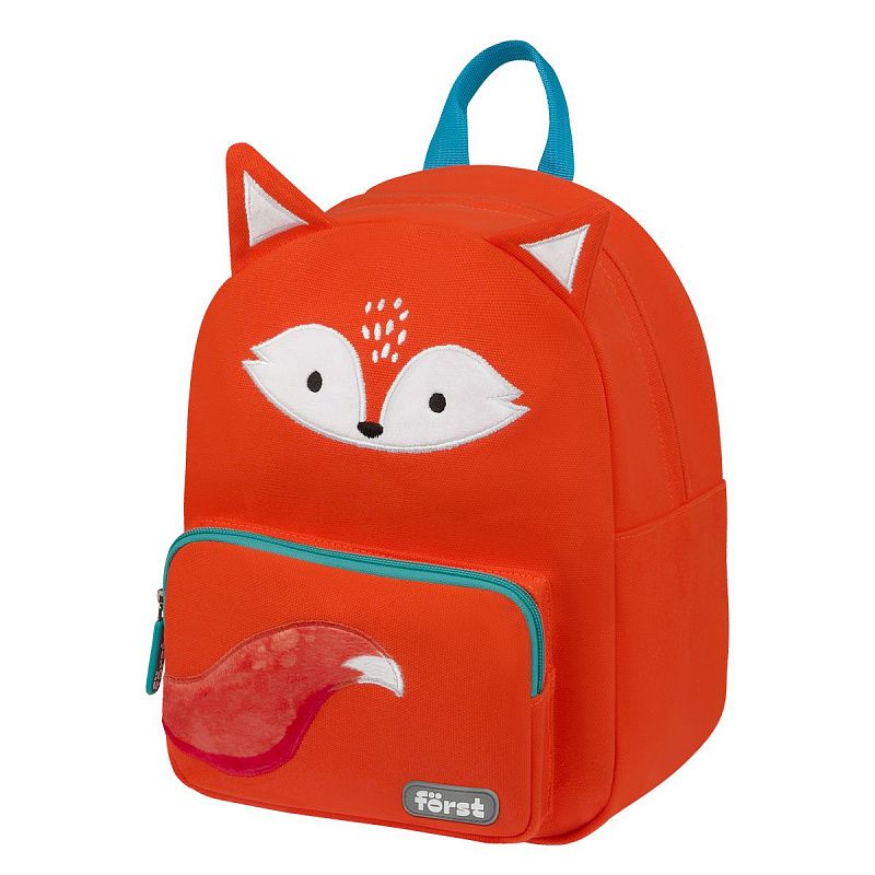 Рюкзак Först F-Kids "Fluffy Fox" 30*23*13см, 1 отделение, уплотненная спинка