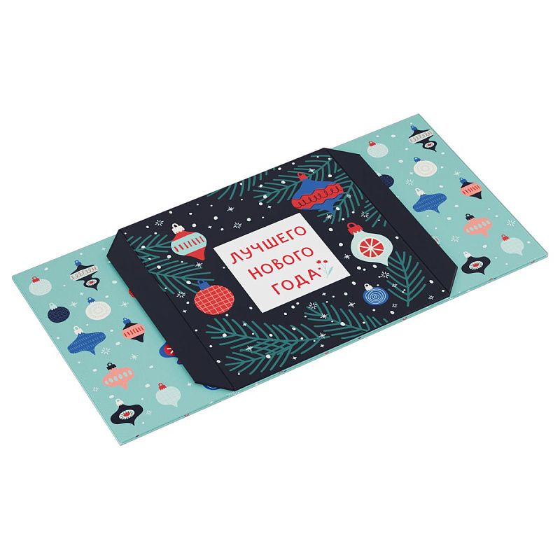 Коробка складная подарочная MESHU "Моменты счастья", (28*28*28см)