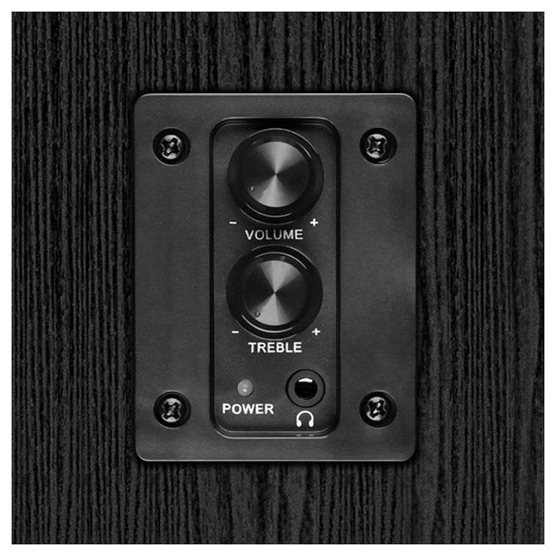 Колонки Sven SPS-619, 2*10W, деревянный корпус, черный