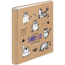 Тетрадь на кольцах А5, 120л., 7БЦ, ArtSpace "Рисунки. Funny cats", глянцевая ламинация