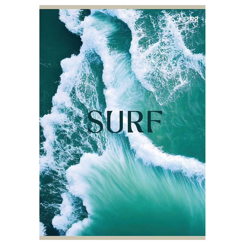 Тетрадь 48л., А4, клетка BG "Лето", эконом