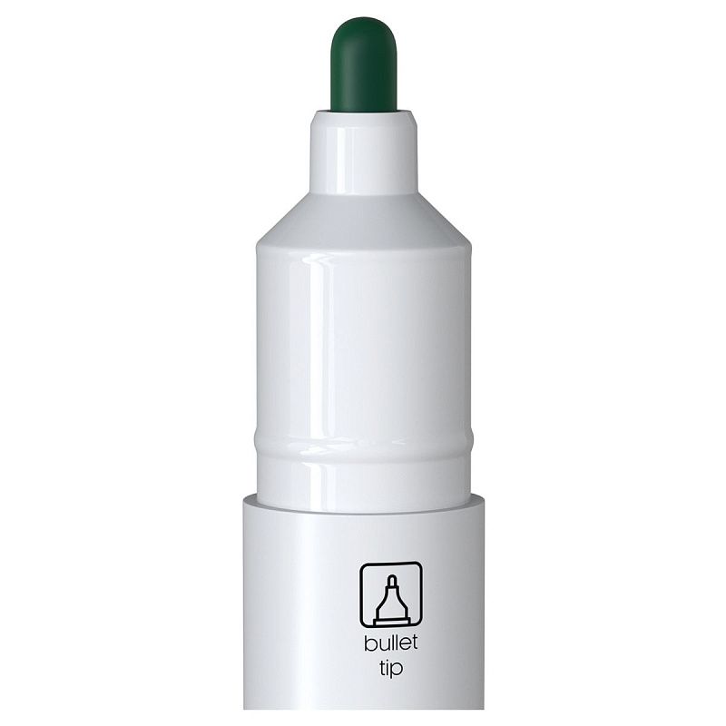 Маркер для белых досок Berlingo "Uniline WB200" зеленый, пулевидный, 2мм 