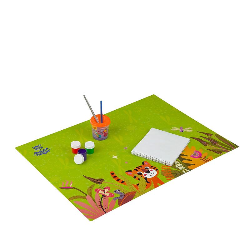 Клеенка для уроков труда Мульти-Пульти "Тигр", 50*70см, ПВХ