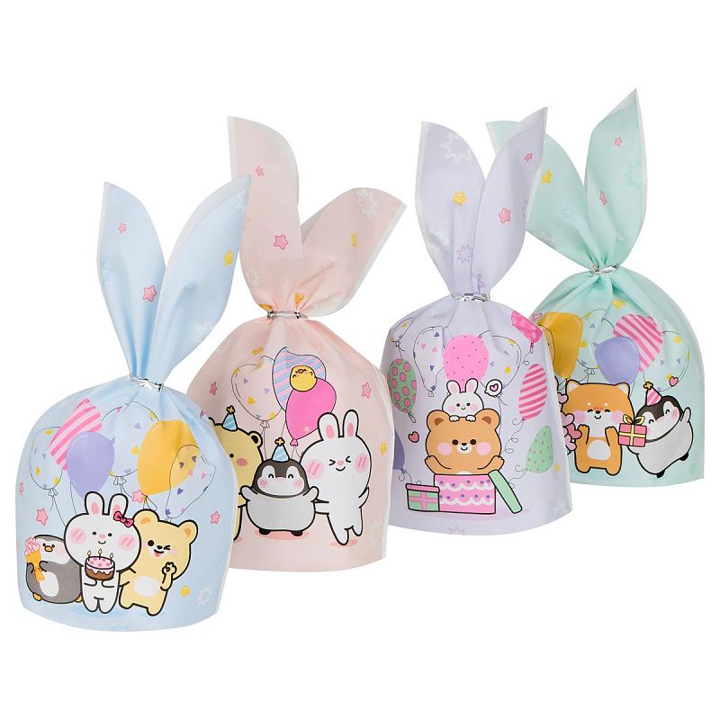 Набор подарочных пакетов 13.5*22 см, MESHU "Party time", 36шт.