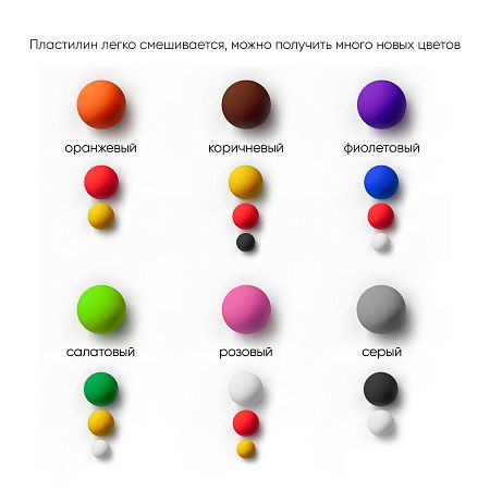 Пластилин Гамма "Мультики", 12 цветов, 240г, со стеком, картон. упаковка