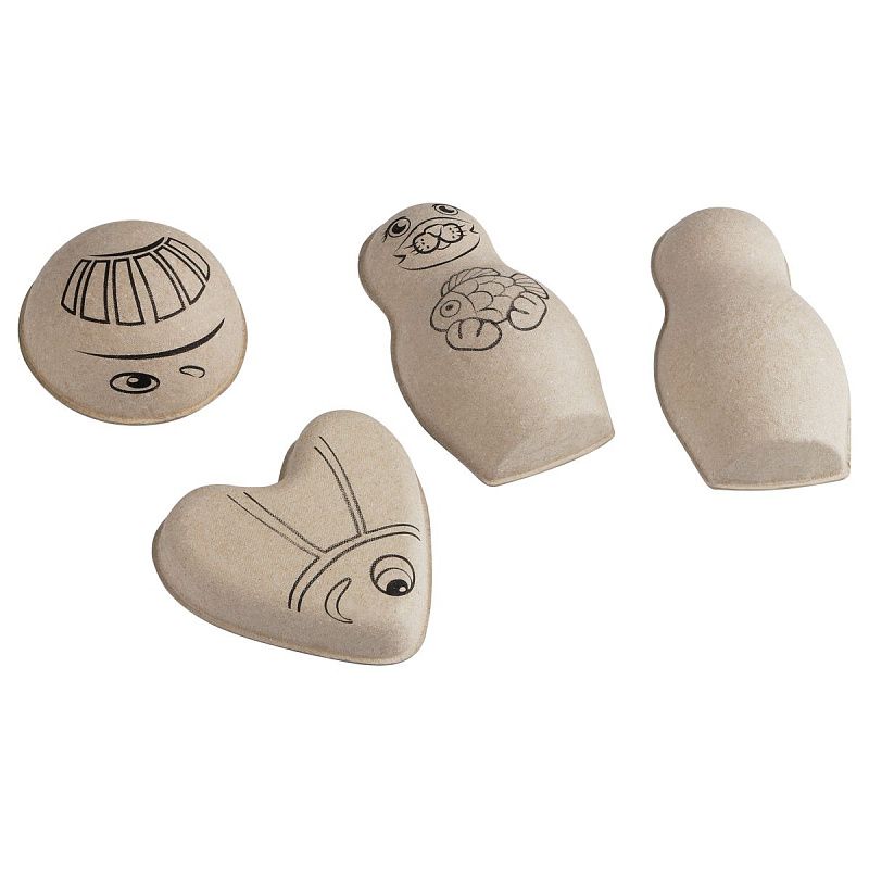 Набор для росписи ТРИ СОВЫ "Кошка на рыбалке", с магнитами, красками и кистью