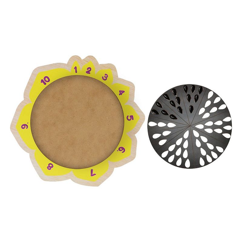 Обучающая игра ТРИ СОВЫ "Подсолнух", учимся считать,  дерево