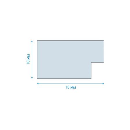 Рамка МДФ 21*30см, OfficeSpace "Expo", белая