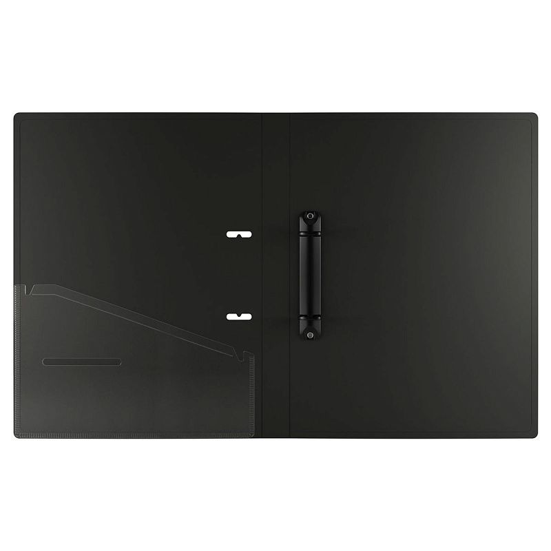 Папка на 2 кольцах Berlingo "Instinct" А4, 35мм, 700мкм, D-кольца, с внутр. карманом, аквамарин 