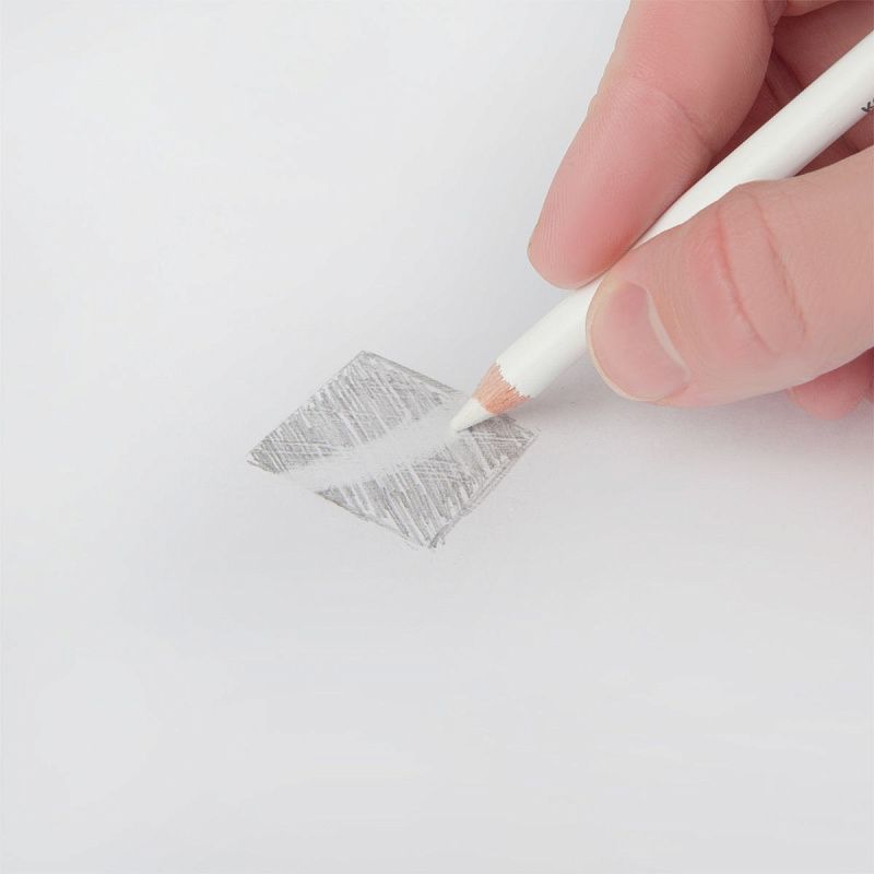 Ластик-карандаш Koh-I-Noor "6312" белый 