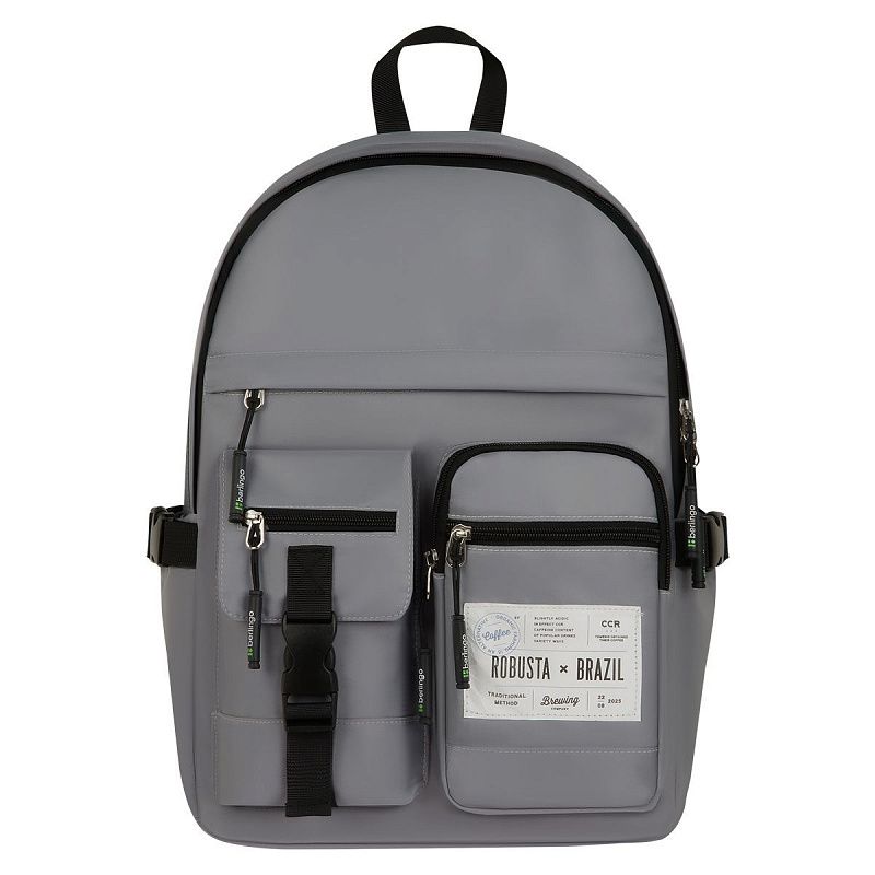 Рюкзак Berlingo Tasty "Graphite robusta", 40*28*17см, 1 отделение, 8 карманов, уплотненная спинка