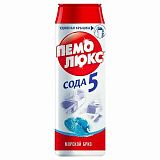 Чистящее средство 480 г, ПЕМОЛЮКС Сода-5 "Морской бриз", порошок 