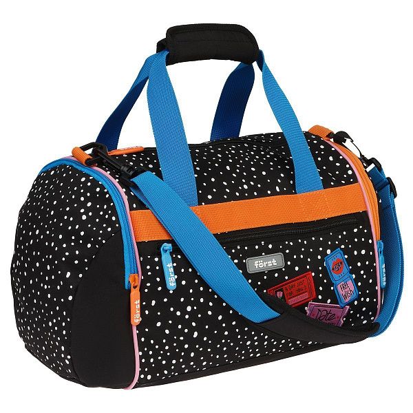 УЦЕНКА - Сумка Först "Dots style" 23*32*20см, 1 отделение, 3 кармана (осн 351791)