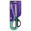 Ножницы Berlingo "Easycut 350", 21см, бирюзовые, эргономичные ручки, мягкие вставки, европодвес