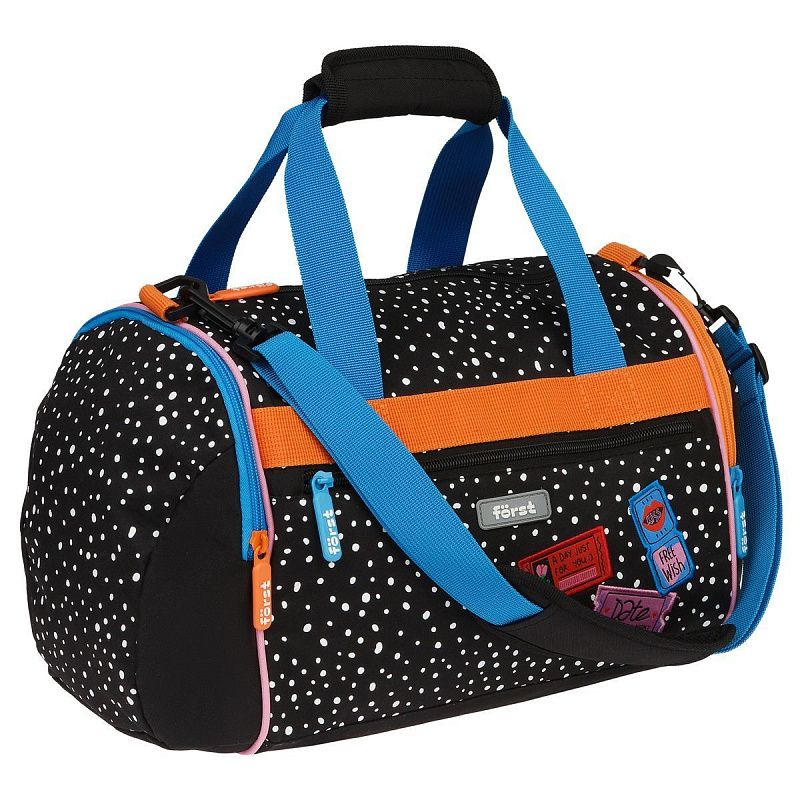 УЦЕНКА - Сумка Först "Dots style" 23*32*20см, 1 отделение, 3 кармана (осн 351791)