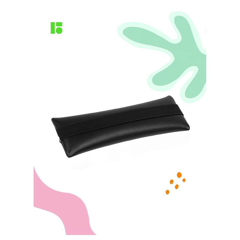 Пенал 1 отделение, 200*70 Berlingo "Original black", экокожа 